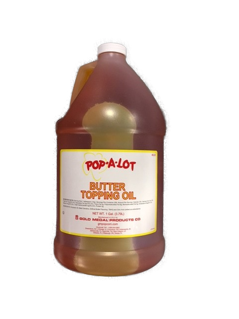 Popcorn Oil Buttery Flv Topping 1 Gal